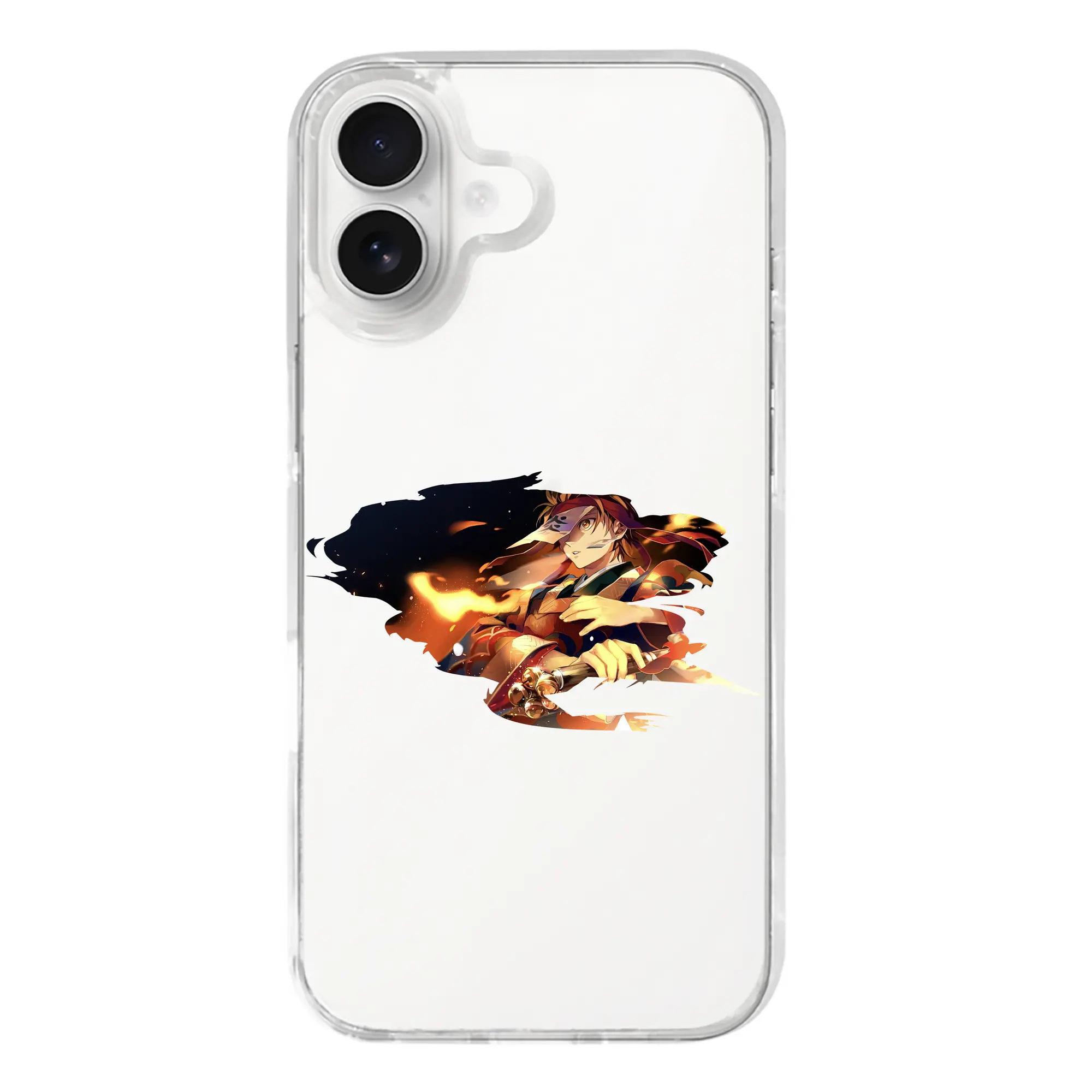 鬼滅の刃 グッズ,竈門 炭治郎 - iPhone 17シリーズ 透明スマホケース – 薄型・耐衝撃・精密フィット保護カバー